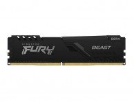 KINGSTON 8GB 2666MHz DDR4 CL16 DIMM 1Rx8 Kingston FURY BEAST Black