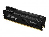 KINGSTON 16GB 3600MHz DDR4 CL16 DIMM (Kit of 2) 1Rx8 Kingston FURY BEAST BLACK