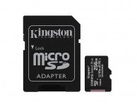 KINGSTON 256GB microSDXC Canvas Select Plus A1 Class 10 UHS-I adapter