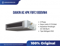 Daikin AC Ducted Inverter 4PK FBFC100DVM4 wireless