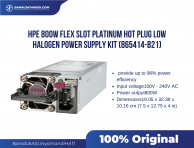 HPE 800W Flex Slot Platinum Hot Plug Low Halogen Power Supply Kit (865414-B21)