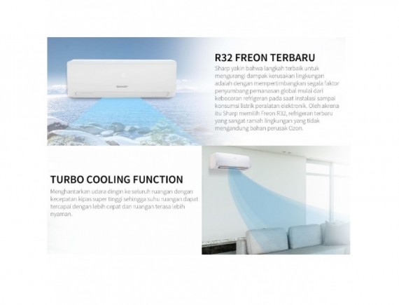 Sharp AH-A18UCY AC Split 2 PK Standard R32