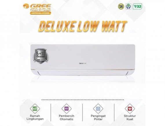 Gree GWC-07C3E AC Split 3/4 PK Deluxe Low Watt Eco Friendly