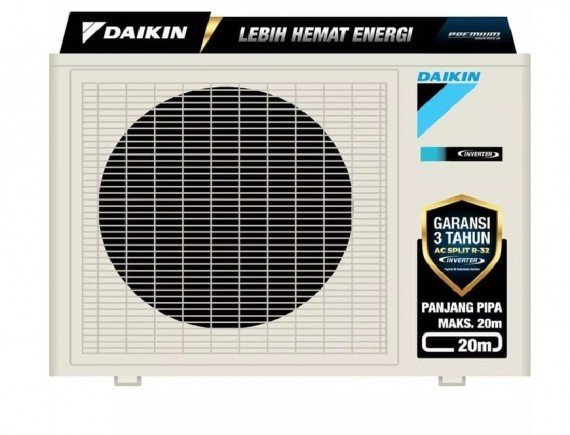 Daikin FTKC35TV AC Split 1,5 PK Inverter Smile - Putih