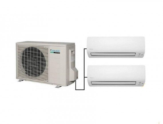 Daikin AC Multi S 2 Koneksi 2MKC30QVM (1/2 PK + 1/2 PK) Inverter Putih