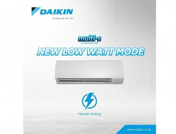 Daikin AC Multi S 2 Koneksi 2MKC30QVM (1/2 PK + 1/2 PK) Inverter Putih