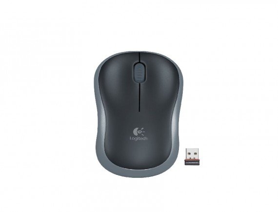 LOGITECH - M185 WIRELESS MOUSE-SWIFT GREY