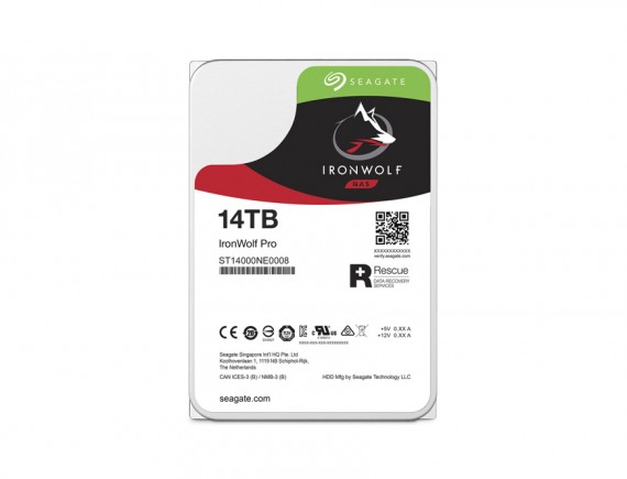 SEAGATE IRONWOLF PRO + Rescue 3.5