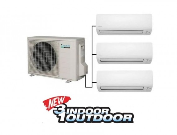 Daikin AC Multi S 3 Koneksi MKC70SVM4 (3/4 PK + 3/4 PK + 1 PK) Inverter