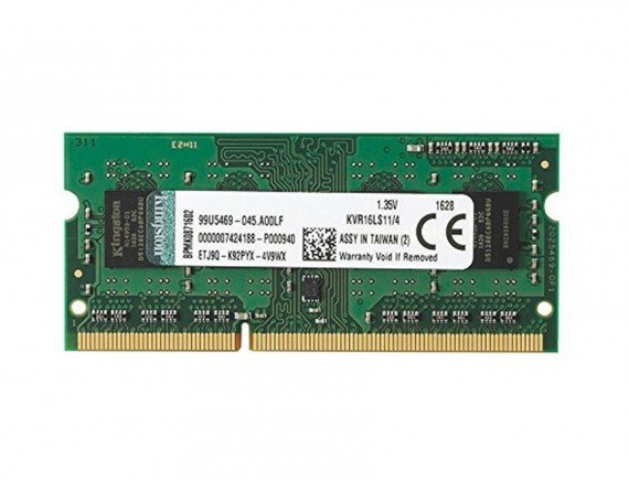 KINGSTON 4GB 1600MHz DDR3L Non-ECC CL11 SODIMM