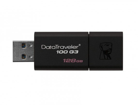KINGSTON - 128GB DataTraveler 100 G3 USB 3.0