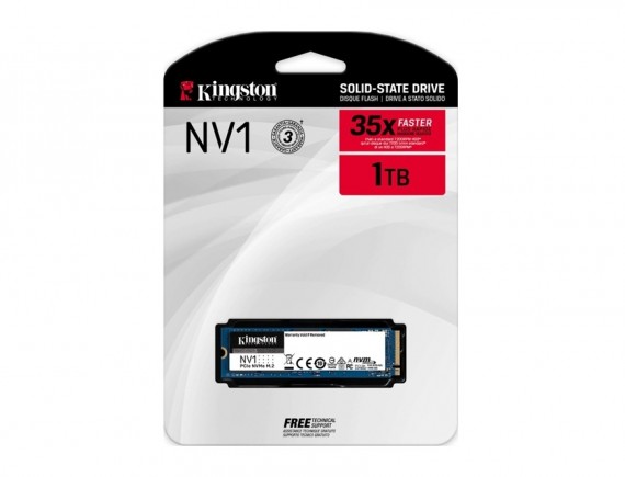 KINGSTON 1000GB NV1 PCIe NVMe M.2 2280 NEW
