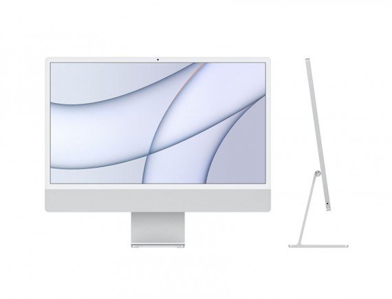 iMac MGPC3ID/A 24-inch M1 (4.5K/8 CPU/8 GPU/256GB) - Silver