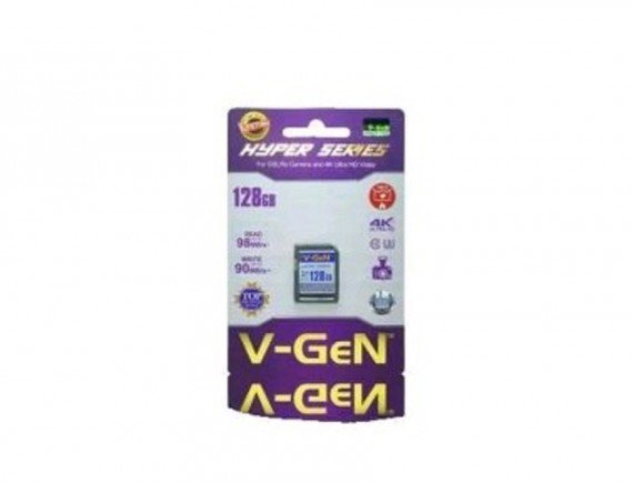 V-GeN Memory SDXC 128GB 3.0 UHS1 C3 HYPER