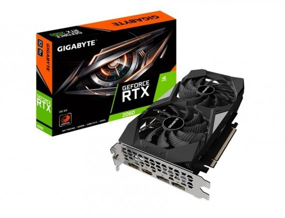 GIGABYTE GeForce® RTX™ 2060 D6 6G (rev. 2.0) 