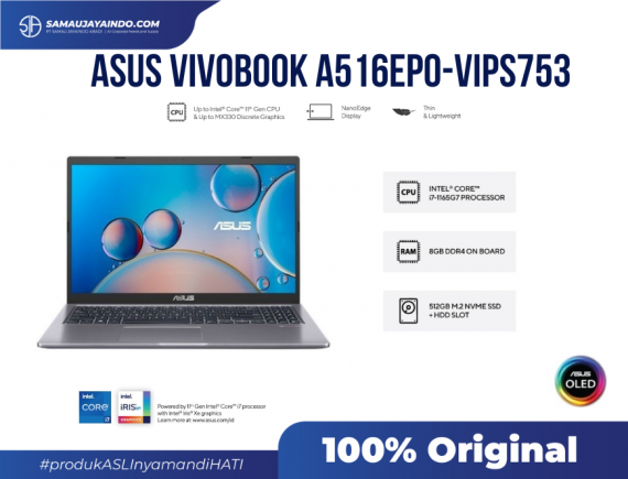 ASUS VIVOBOOK A516EPO-VIPS753