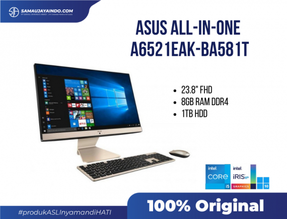 Asus AIO A6521EAK-BA581T [i5-1135G7 8G 1TB HDD WIN 10 Home]