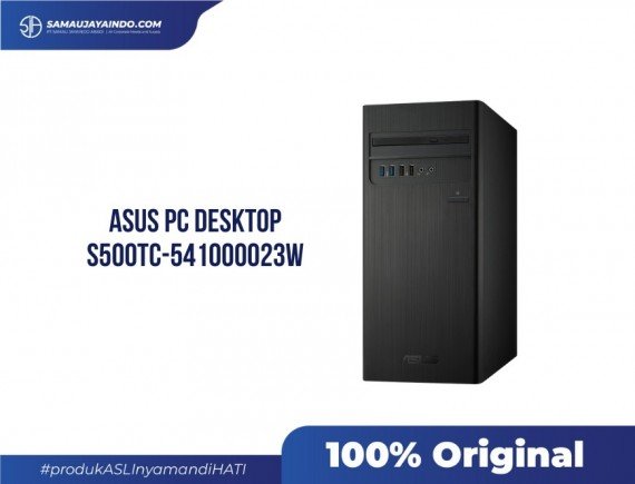 ASUS S500TC-541000023W - DT - i5-11400/ 4GB/ 1TB/ WIN 11 HOME/ 2Y/ NO ODD/ 300W + LCD 19.5