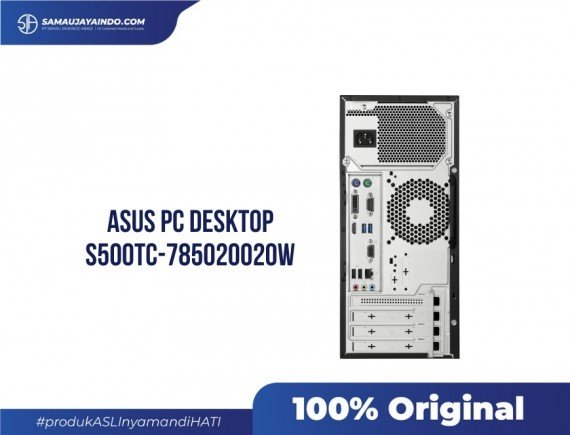 ASUS S500TC-785020020W - DT - i7-11700/ GT730 2GB / 8G/ 512GB SSD/ WIN 11 HOME /2Y /500W + LCD 19.5