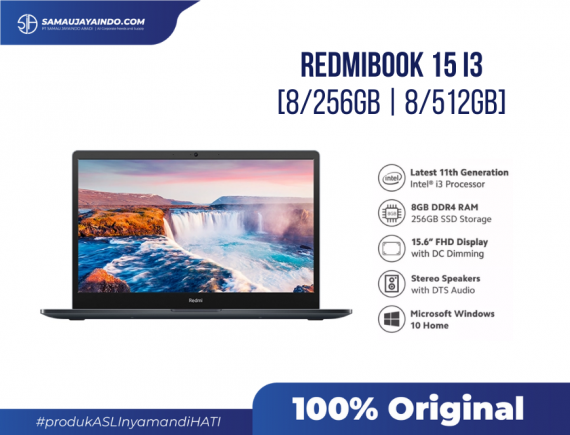 Redmibook 15 i3 8/512GB