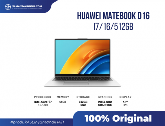 Huawei - Matebook D16 i7/16/512GB