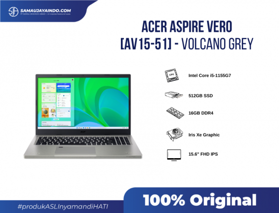 Acer Aspire Vero AV15-51 Volcano Grey
