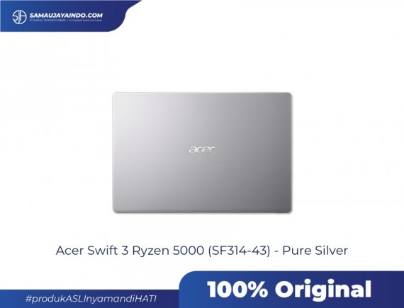 Acer Swift 3 Ryzen 5000 (SF314-43) Pure Silver,Electric Blue