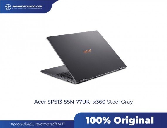 Acer Spin Lite SP513-55N-77UK- x360 Steel Gray