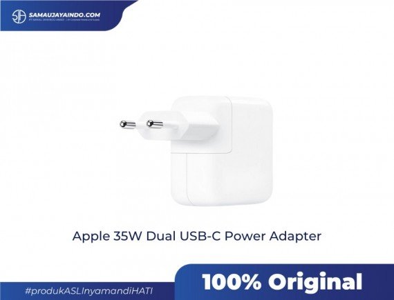 Apple 35W Dual USB-C Port Power Adapter