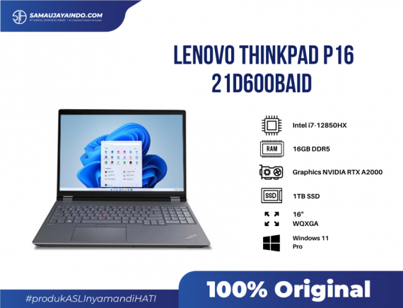 Lenovo ThinkPad P16 21D600BAID (15
