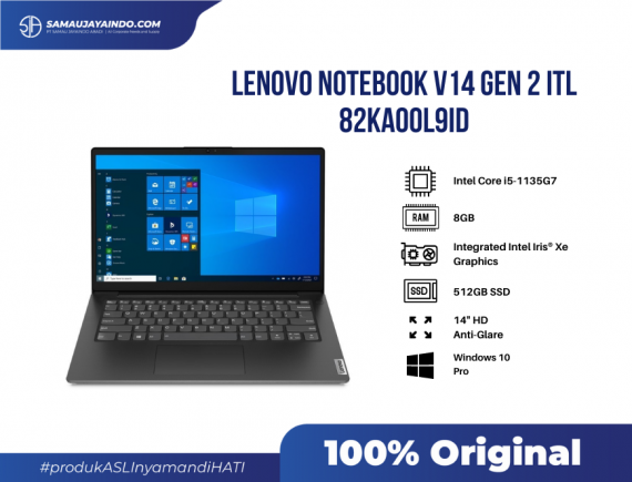 Lenovo Notebook V14 Gen 2 ITL 82KA00L9ID