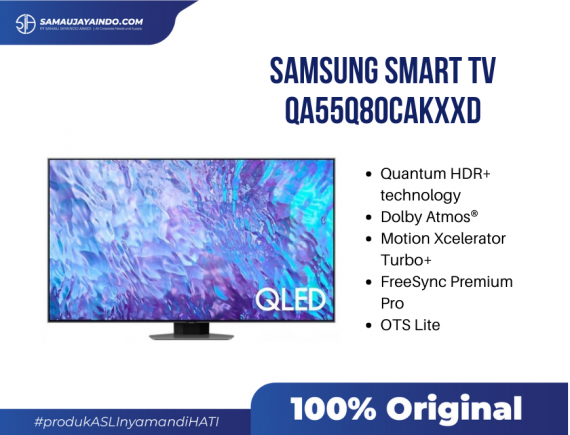 SAMSUNG Smart TV 55 inch QLED 4K QA55Q80CAKXXD