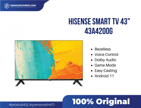 Hisense Smart TV Android 43A4200G 43