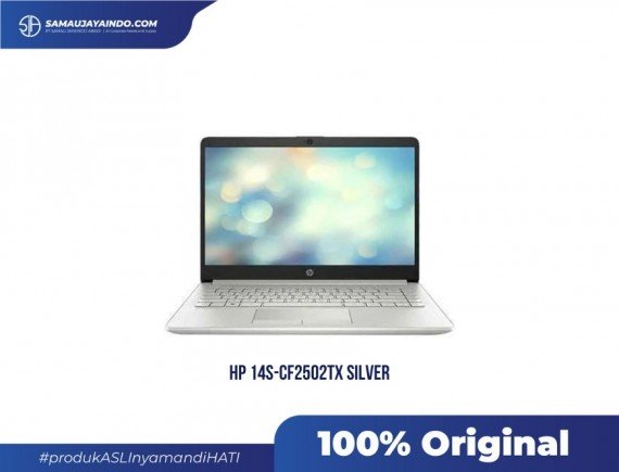 HP 14s-CF2502TX Silver, Intel Core i7-10510U (1.8 GHz base frequency, up to 4.9 GHz with Intel® Turbo Boost Technology, 8 MB L3 cache, 4 cores), AMD Radeon 530 Graphics (2 GB GDDR5 dedicated), 14
