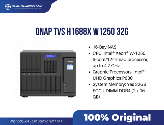 QNAP TVS H1688X W1250 32G