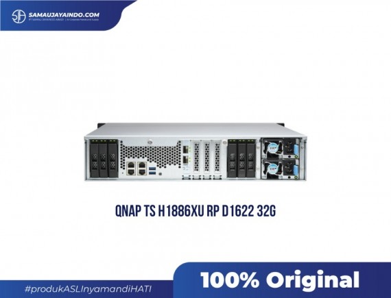 QNAP TS H1886XU RP D1662 32G