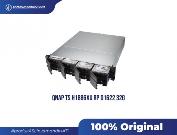 QNAP TS H1886XU RP D1662 32G