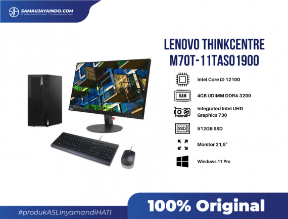 Lenovo ThinkCentre M70T Gen 3 M70T-11TAS01900