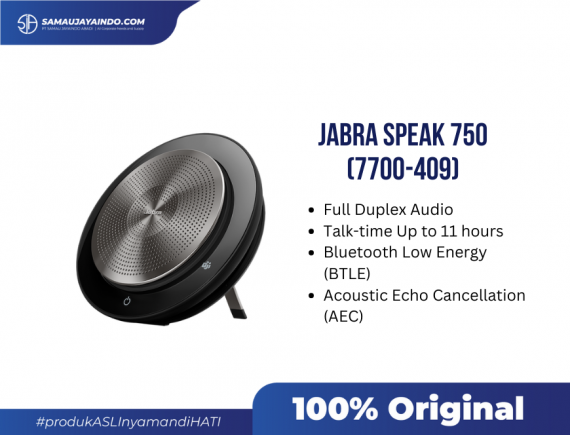 Jabra SPEAK 750, UC, USB/BT & Link 370 (7700-409)