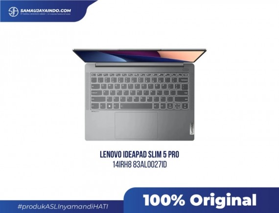 Lenovo Ideapad Slim 5 Pro 14IRH8 83AL0027ID [I7-13700H / 16GB DDR5 / 1TB SSD]