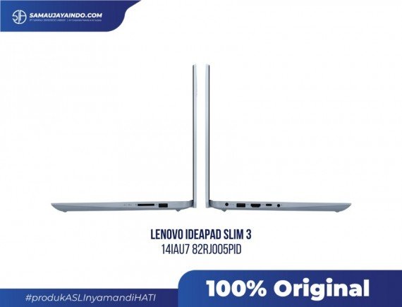 Lenovo IdeaPad Slim 3 14IAU7 82RJ005PID (Misty Blue) - i5-1235U / 8GB RAM / 512GB SSD