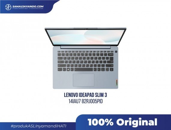 Lenovo IdeaPad Slim 3 14IAU7 82RJ005PID (Misty Blue) - i5-1235U / 8GB RAM / 512GB SSD