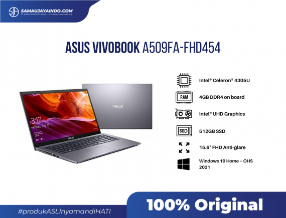 ASUS VivoBook A509FA-FHD454, 4305U / 15.6