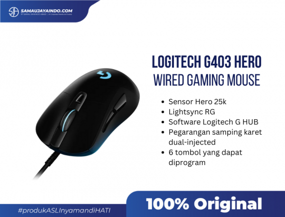 Logitech G403 HERO Wired Gaming Mouse