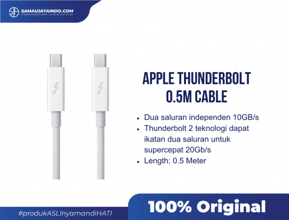 Apple Thunderbolt 0.5m Cable