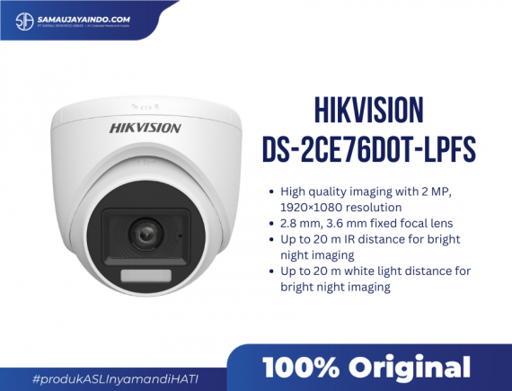 HIKVISION DS-2CE76D0T-LPFS 2MP