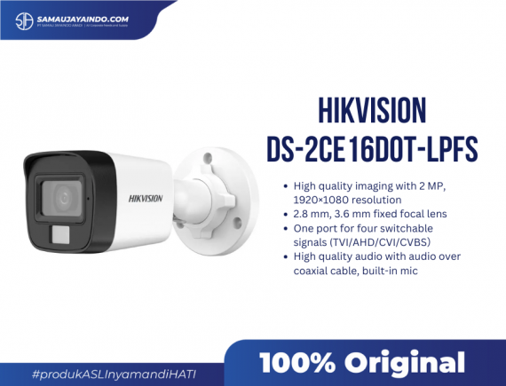 HIKVISION DS-2CE16D0T-LPFS 2MP 
