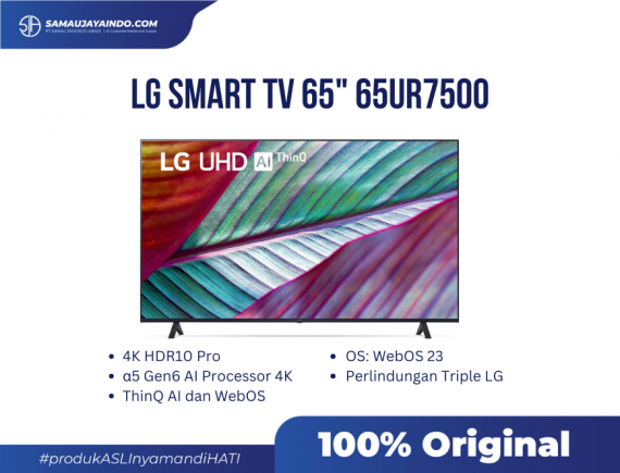 LG LED Smart TV UHD 4K 65UR7500 HRD ThinQ 65