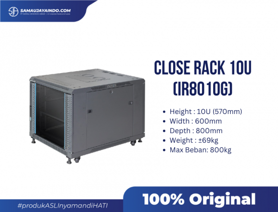 INDORACK Close Rack 10U (IR8010G)