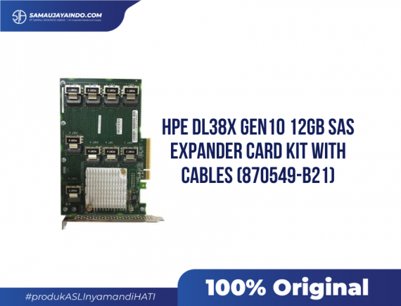 HPE DL38X Gen10 12Gb SAS Expander Card Kit with Cables (870549-B21)